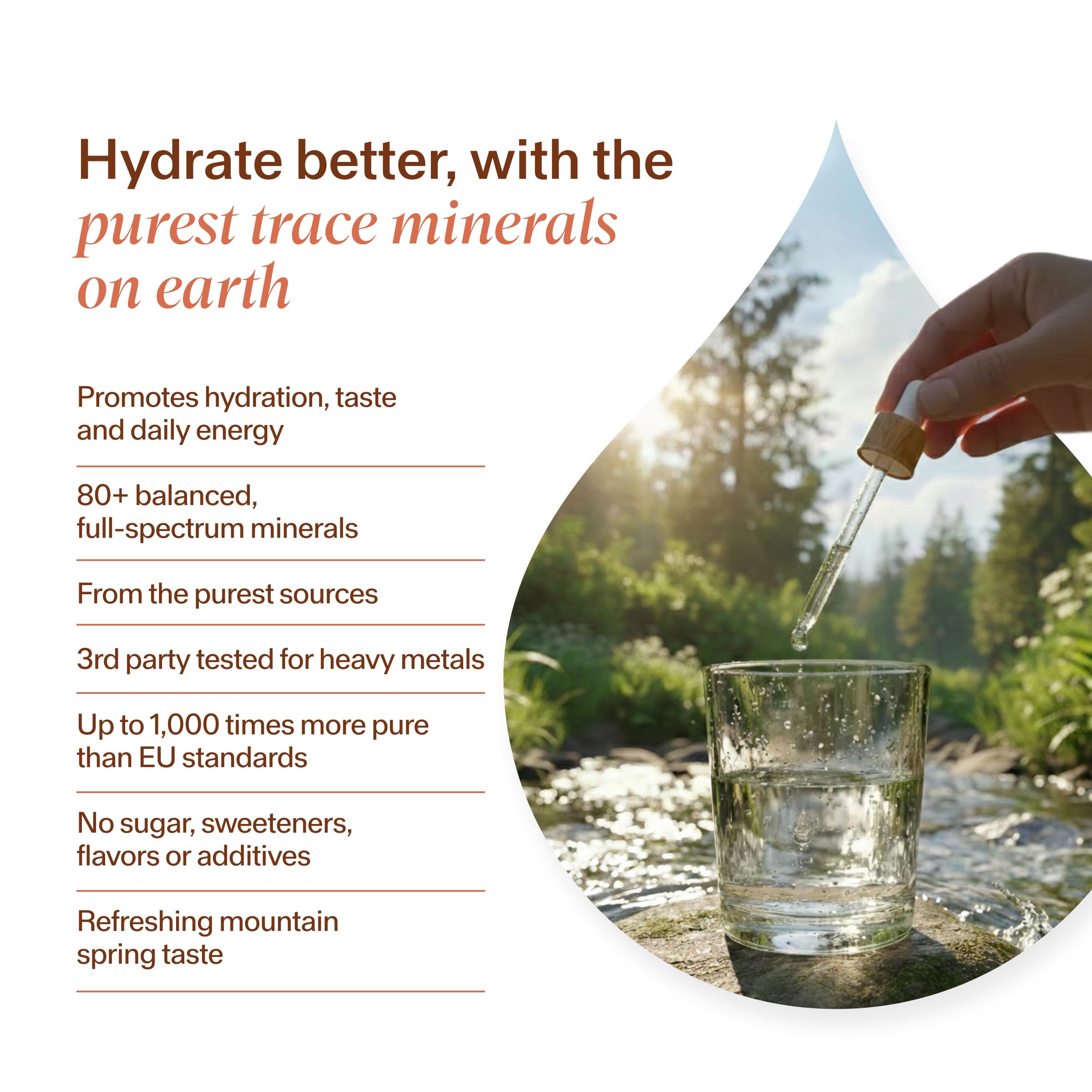 mayu Trace Mineral Drops 68g bottle side view