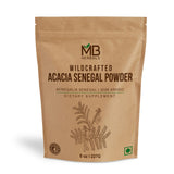 MB Herbals Acacia Senegal Gum Powder 227g front view