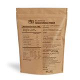 MB Herbals Acacia Senegal Gum Powder 227g packaging and resealable pouch