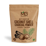 MB Herbals Activated Coconut Shell Charcoal Powder 227g front view