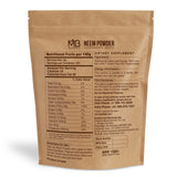 MB Herbals Neem Powder 454g back packaging view with nutritional information