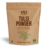 MB Herbals Tulsi Leaf Powder 240g front view with packaging