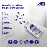 MB One Pharma Magnesium Citrate 500mg back view with ingredient list