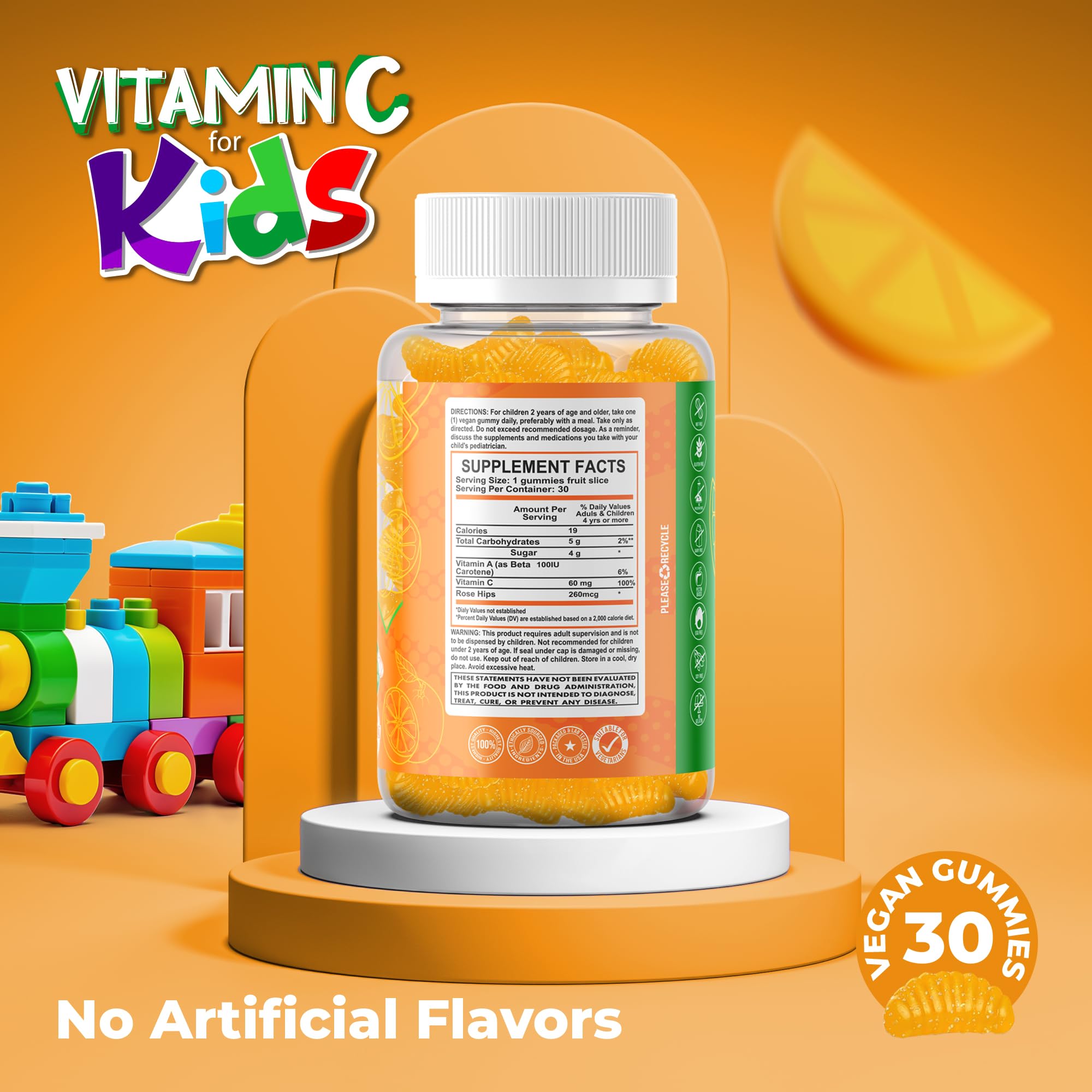 MB One Pharma Vitamin C Gummies for Kids packaging