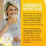 MBS Biotechnology Liquid CoQ10 Supplement 120mg ingredients list