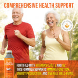 MBS Biotechnology Liquid Turmeric 1100mg in a glass