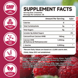 Mchokuu HMB & L-Leucine Gummies raspberry flavour gummies