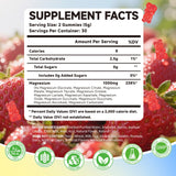 Mchokuu Magnesium Gummies packaging side view