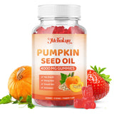 Mchokuu Pumpkin Seed Oil Gummies back view with ingredients list