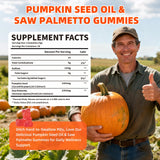 Mchokuu Pumpkin Seed Oil Gummies showing nutritional information