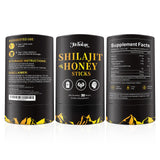 Mchokuu Shilajit honey sticks arranged in a row
