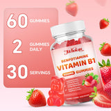 Mchokuu Vitamin B1 Gummies in a bowl for serving suggestion