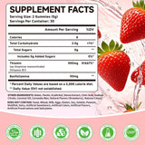 Mchokuu Vitamin B1 Gummies showing strawberry flavour