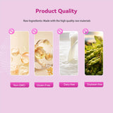 Mclovefy Multi Collagen Peptides Powder mixed in a smoothie