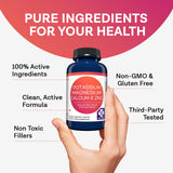 MD.LIFE Calcium Potassium Magnesium Zinc Supplement with measuring spoon