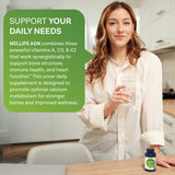 MD.LIFE High Potency Vitamin ADK Supplement ingredients list