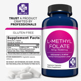 MD.LIFE L-Methylfolate 15mg capsules packaging details