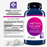 MD.LIFE L-Methylfolate 5mg capsule in hand