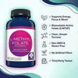 MD.LIFE L-Methylfolate 5mg capsules close-up
