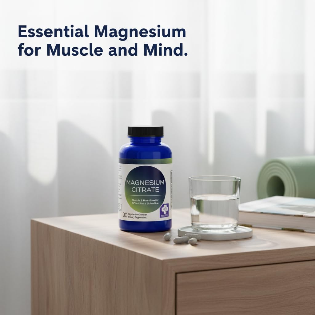 MD.LIFE Magnesium Citrate 250 mg Capsules in hand