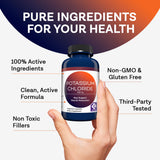 MD.LIFE Potassium Chloride Supplement 99mg back view
