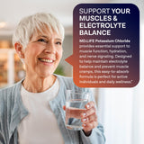 MD.LIFE Potassium Chloride Supplement 99mg ingredients list
