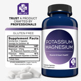MD.LIFE Potassium Magnesium Capsules on a kitchen counter