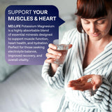 MD.LIFE Potassium Magnesium Supplement ingredients list