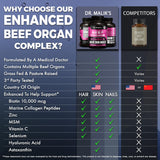 MD Supplements Beef Organ Capsules nutritional information