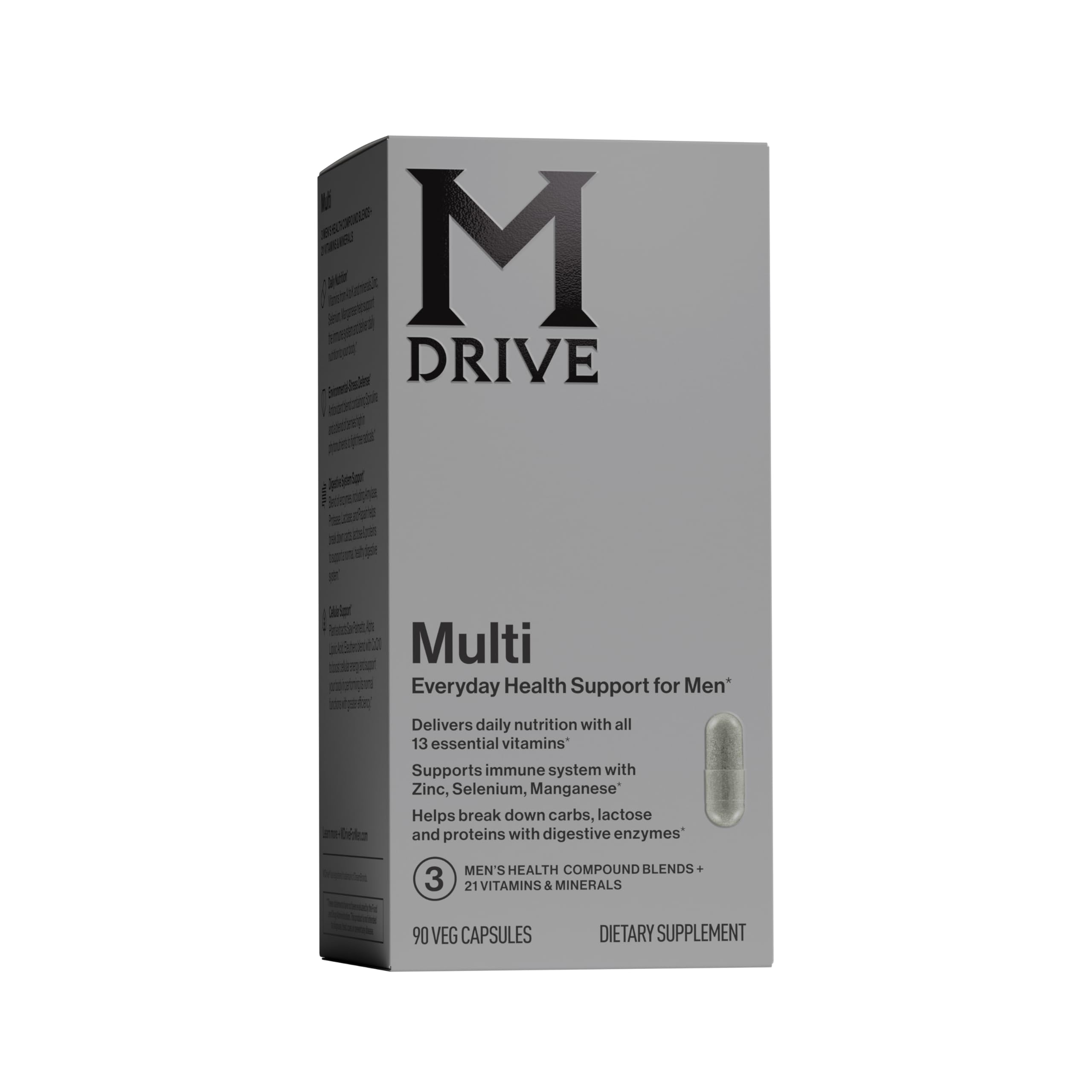 Mdrive Multi Men’s Multivitamin 132g front view