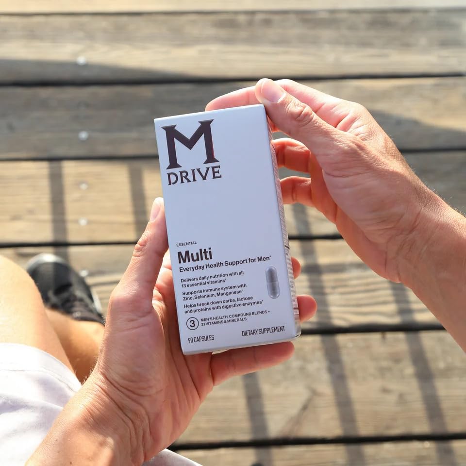 Mdrive Multi Men’s Multivitamin 132g ingredients list