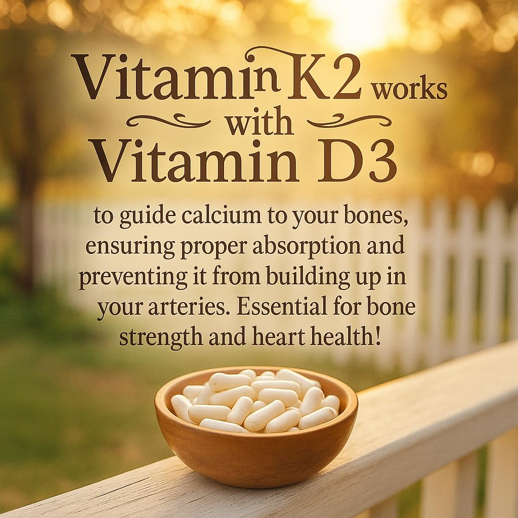 Me First Living K2 + D3 Vitamin Supplement ingredients list