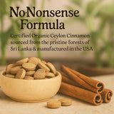 Me First Living Organic Ceylon Cinnamon Supplement packaging