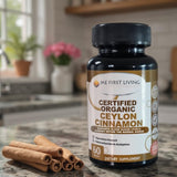 Me First Living Organic Ceylon Cinnamon Supplement with herbs