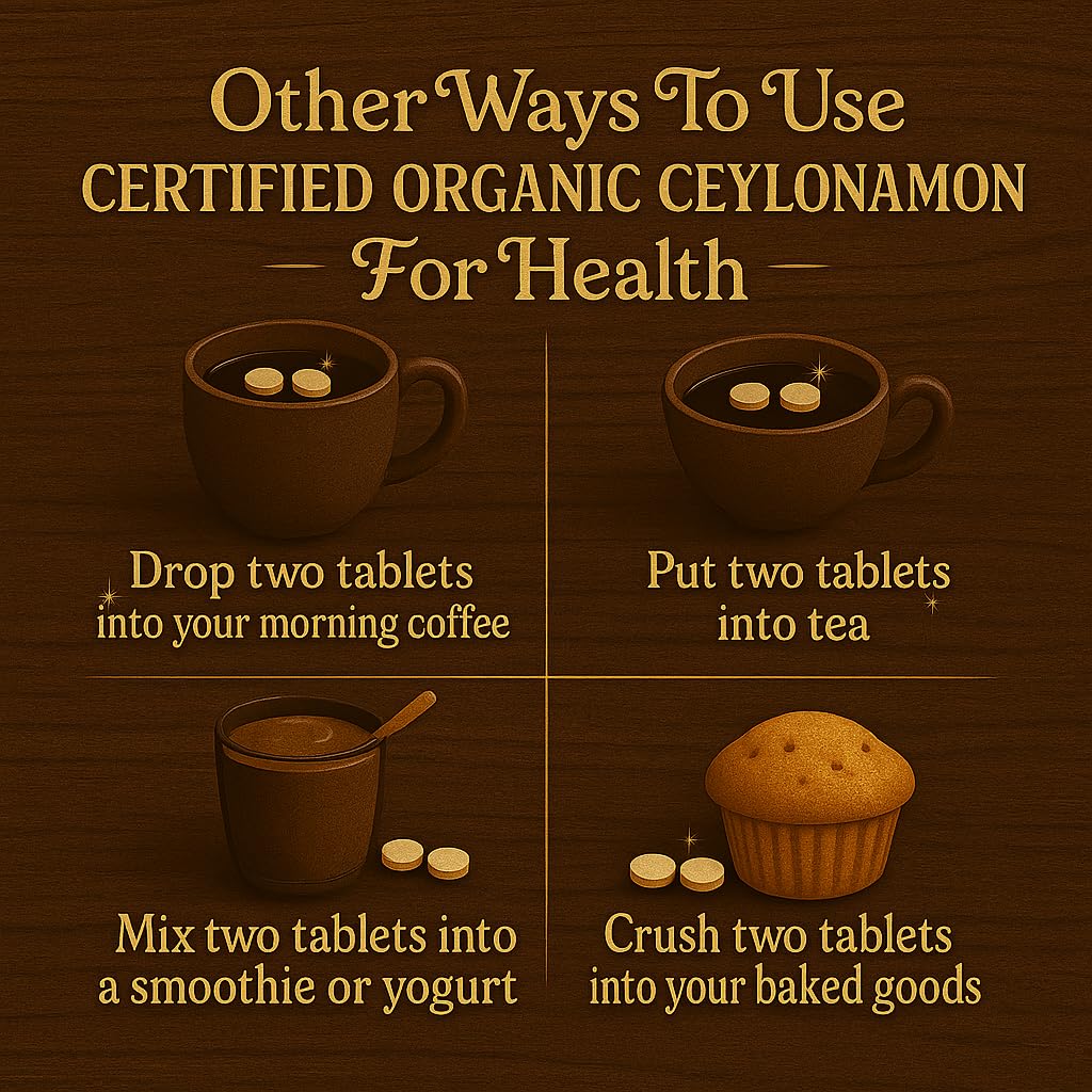 Me First Living Organic Ceylon Cinnamon Supplement with measuring spoon