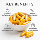Me First Living Turmeric Curcumin Supplement ingredients list