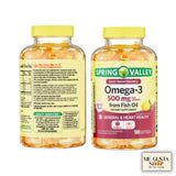 ME GUSTA SHOP Omega 3 500mg 180 Softgels lifestyle scene