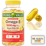 ME GUSTA SHOP Omega-3 Fish Oil Soft Gels opened bottle