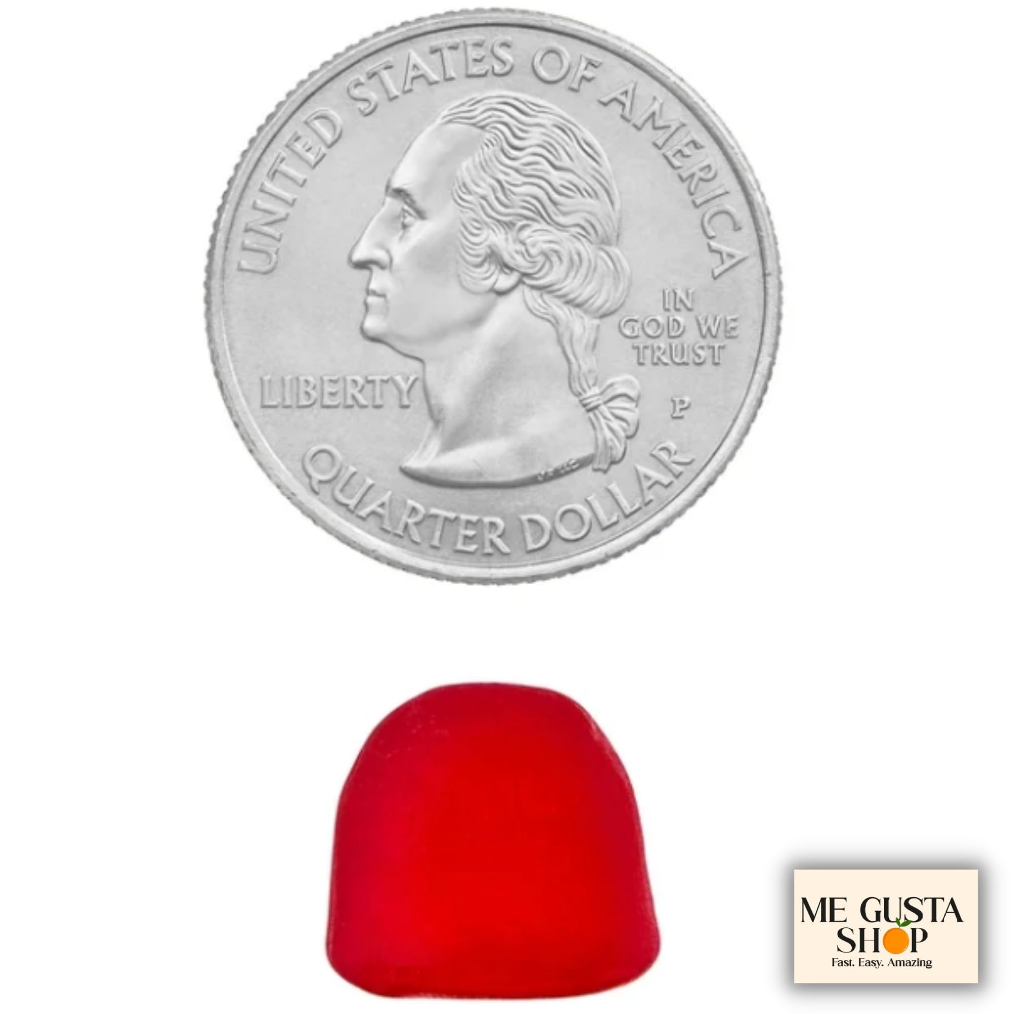 ME GUSTA SHOP Vitamin B12 Gummies Raspberry flavour side view