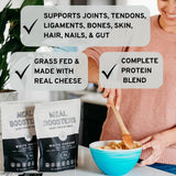 Meal support Collagen Protein Powder 440g serving suggestion with pasta