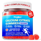 Meceilays Calcium Citrate Gummies 1200 mg front view