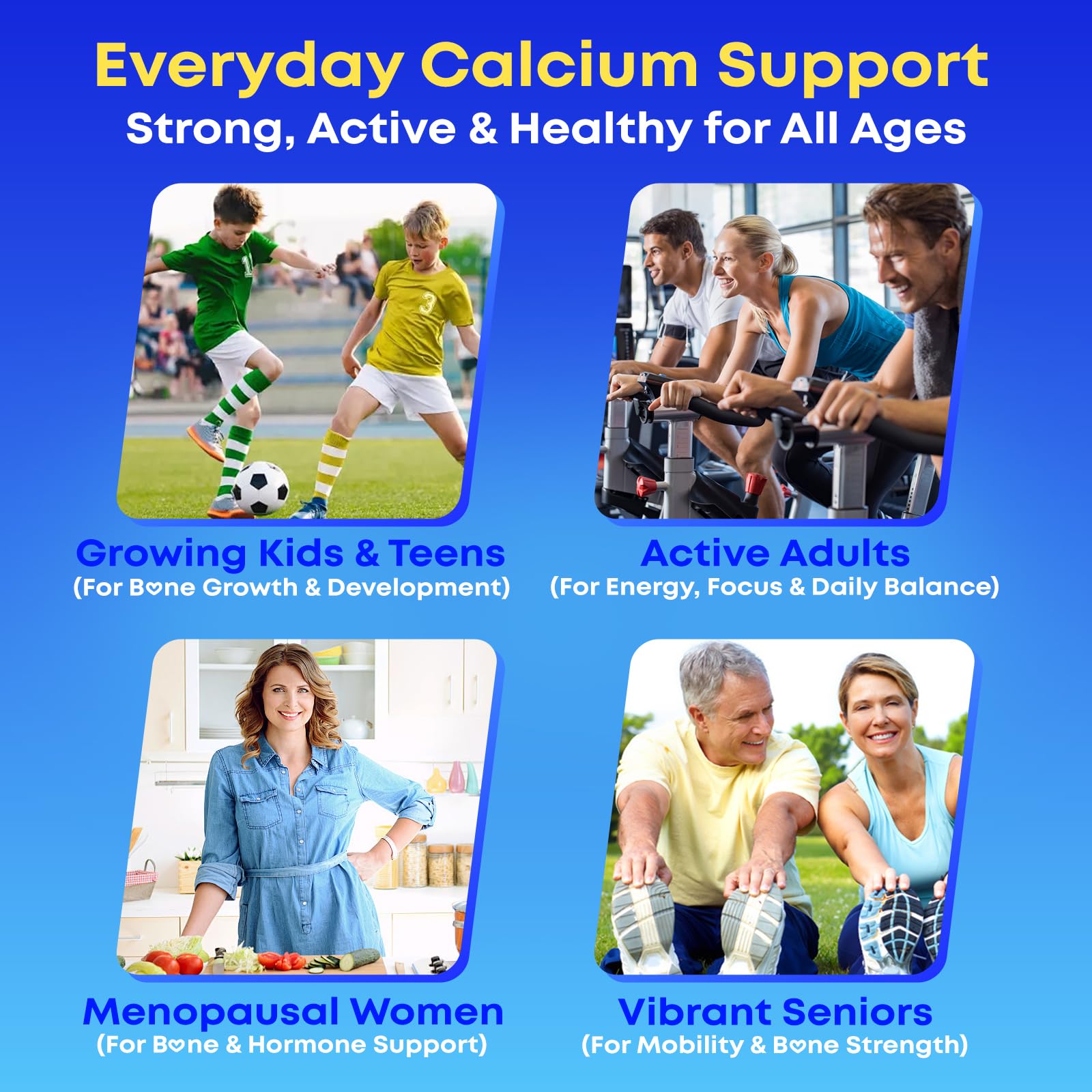 Meceilays Calcium Citrate Gummies being held in hand