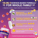 Meceilays Magnesium Glycinate Gummies in a bowl, raspberry flavour