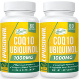 Mecinalis CoQ10 Ubiquinol 1000mg softgel front view