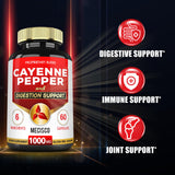 Mecisco Cayenne Pepper Supplement ingredients list