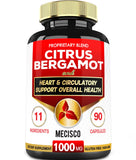 Mecisco Citrus Bergamot Extract 90 capsules front view