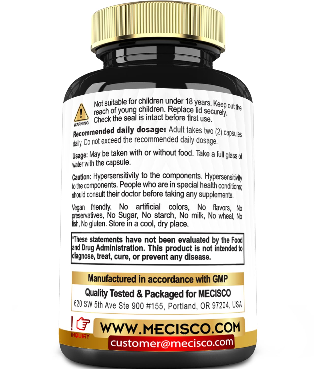 Mecisco Citrus Bergamot Extract with natural ingredients