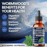 Mecisco Wormwood Liquid Drops 11-in-1 herbal blend