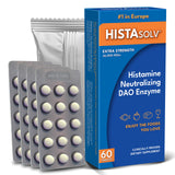 Medagel HISTAsolv Multi-Enzyme Tablets front view with packaging