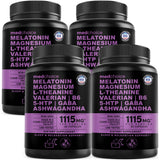 MEDCHOICE 12-in-1 Melatonin 5mg Sleep Capsules front view